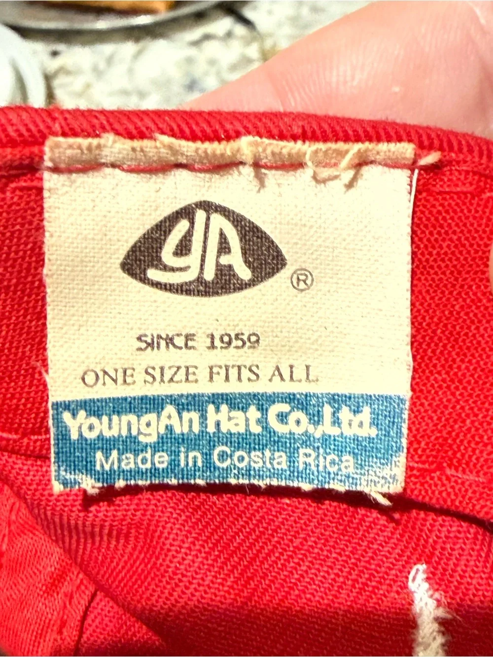 Vintage Red Wisconsin Badgers Hat, Adjustable